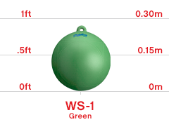 Accessories size chart, Polyform WS-Series